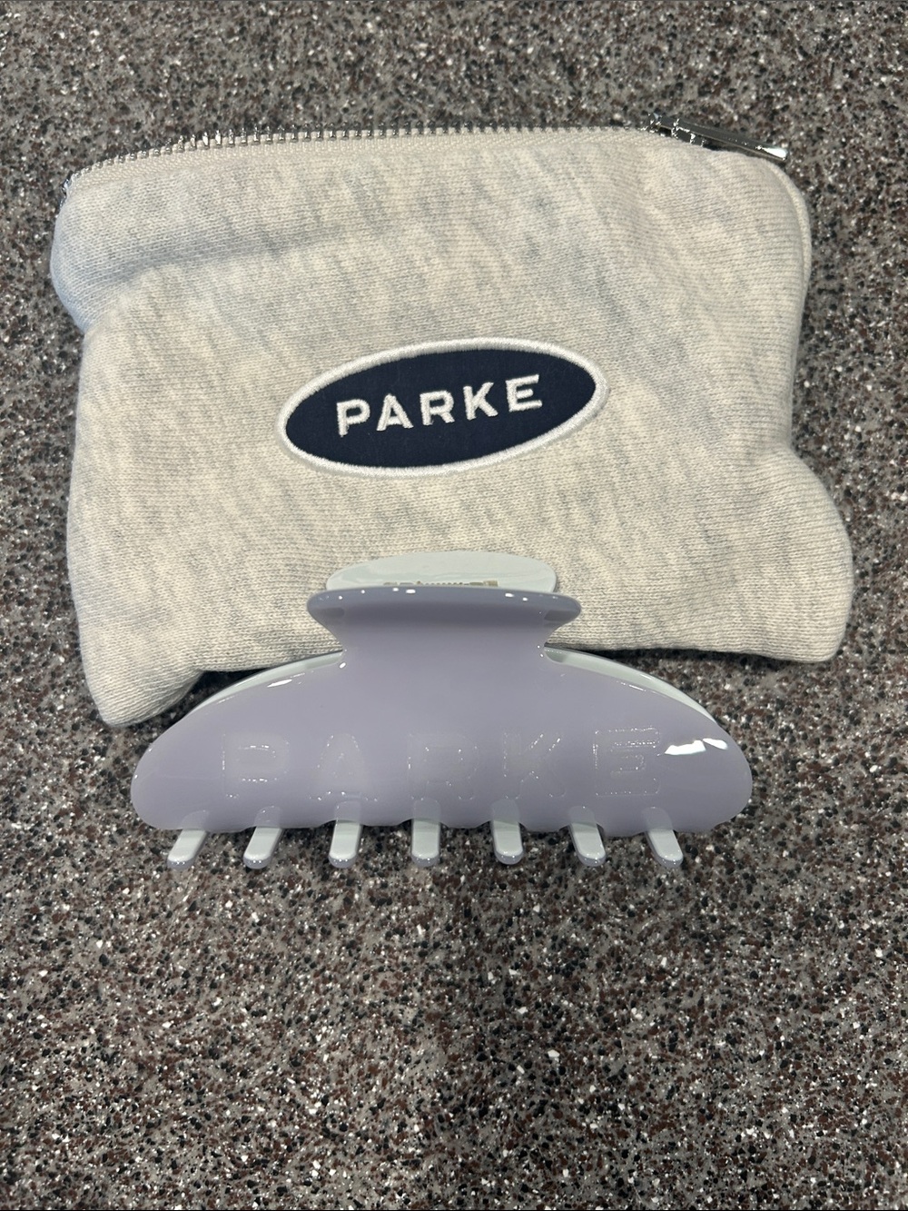 Parke Hair Claw Clip in Lilac– Gloss Finish